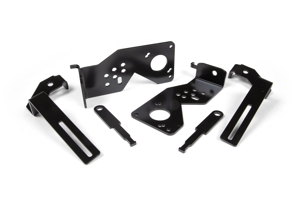 Zone Offroad 23-26 Ford F250/F350/F450 SD 4WD Ride Height Sensor Relocation Bracket Kit - ZONF5502