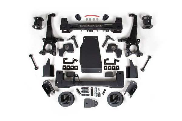 Zone Offroad 22-26 Toyota Tundra 6in Suspension Lift Kit w/ Fox Adventure Series Shocks - ZONT14F