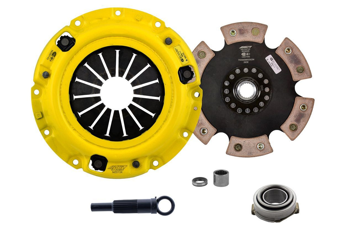 ACT 1987 Mazda RX-7 XT/Race Rigid 6 Pad Clutch Kit - ZX2-XTR6