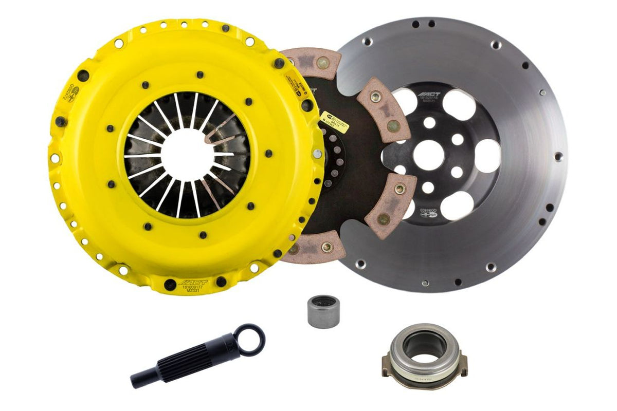 ACT 2007 Mazda 3 HD/Race Rigid 6 Pad Clutch Kit - ZX4-HDR6