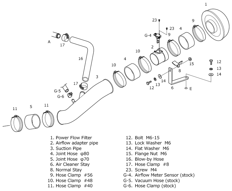 HKS Racing Suction Classification - 70020-DH101