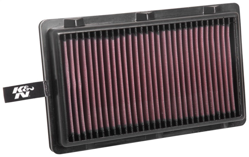 K&N 15-18 Hyundai Tucson L4-2.0L DSL Drop In Replacement Air Filter - 33-3125 by K&N Engineering - front view