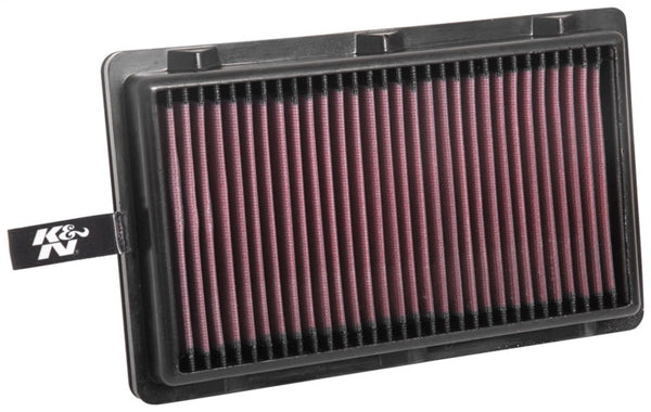 K&N 15-18 Hyundai Tucson L4-2.0L DSL Drop In Replacement Air Filter - 33-3125 by K&N Engineering - front view