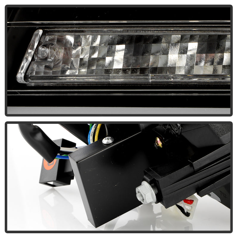 Spyder 03-08 Audi A3 Full LED Tail Lights - Black (ALT-YD-AA303-LED-BK) - 5089076