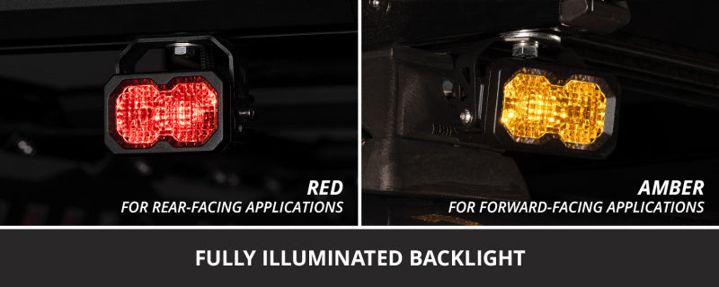 Diode Dynamics C2 2.0 Sport White SAE Driving Standard ABL (pair) - DD8088P