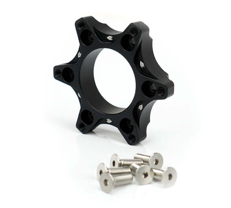 NRG Gaming Logitech Steering Short Hub - Black - SRK-LOTH-BK - close-up view 2