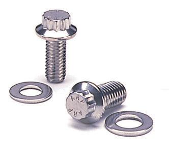 ARP SB/BB Chevy 3/8-16 hex SS lower pulley bolt kit - 430-6808