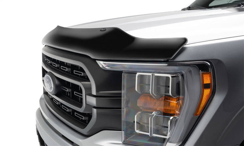 AVS 01-03 Ford Ranger Edge (w/Powerdome Hood Only) Bugflector Medium Profile Hood Shield - Smoke - 22029