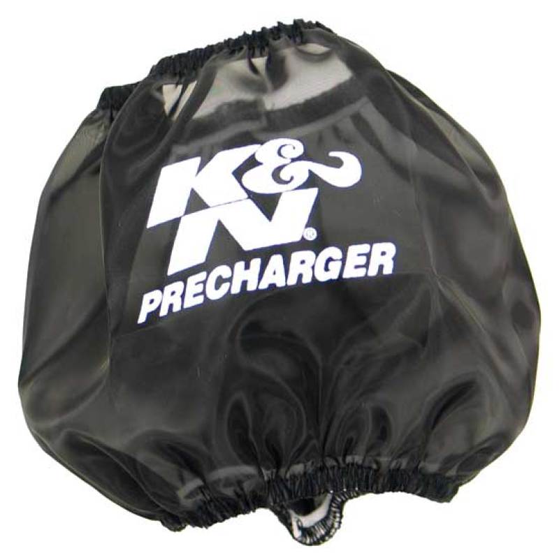 K&N Precharger Round Straight Air Filter Wrap for 01-14 Honda TRX500 - Black - HA-5000PK