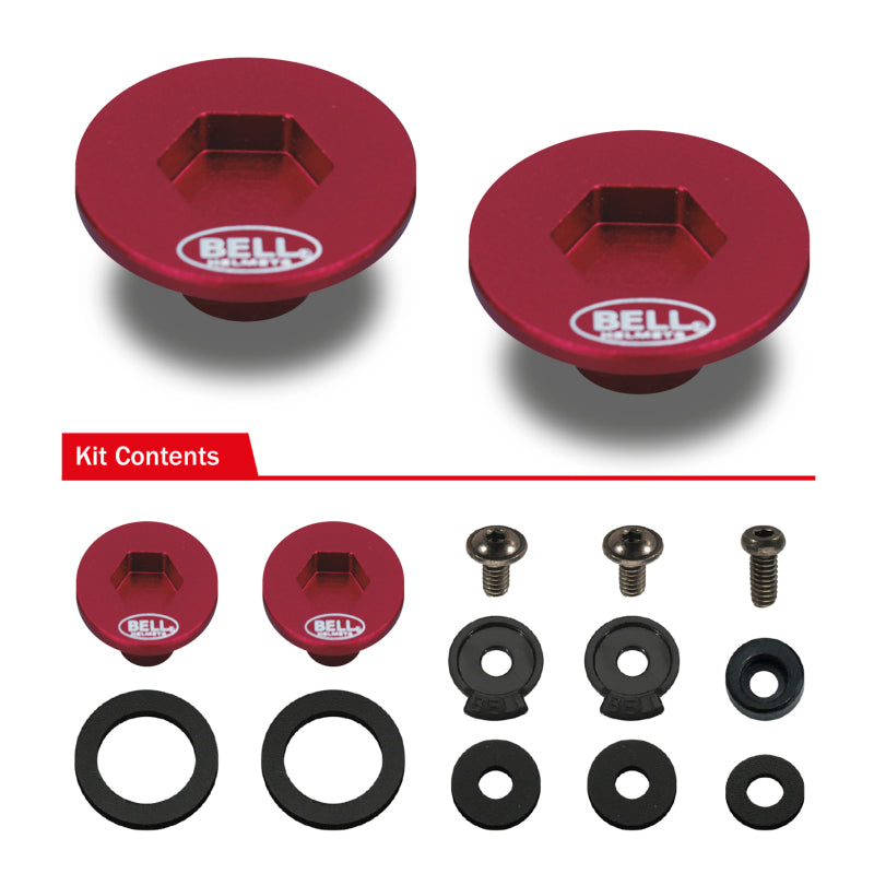 Bell SV (SE07/SE077/SE06) Pivot Kit - Red - 2020073