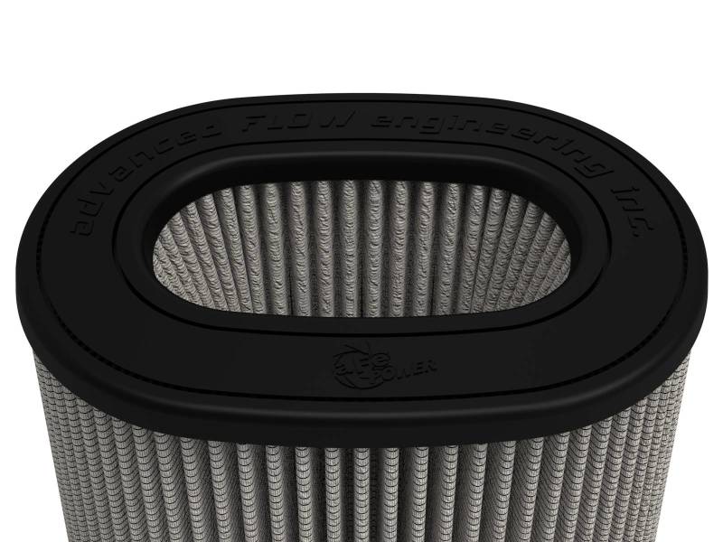 aFe MagnumFLOW Pro DRY S Air Filter (6 x 4)in F x (8-1/2 x 6-1/2)in B x (7-1/4 x 5)in T x 7-1/4in H - 20-91205D