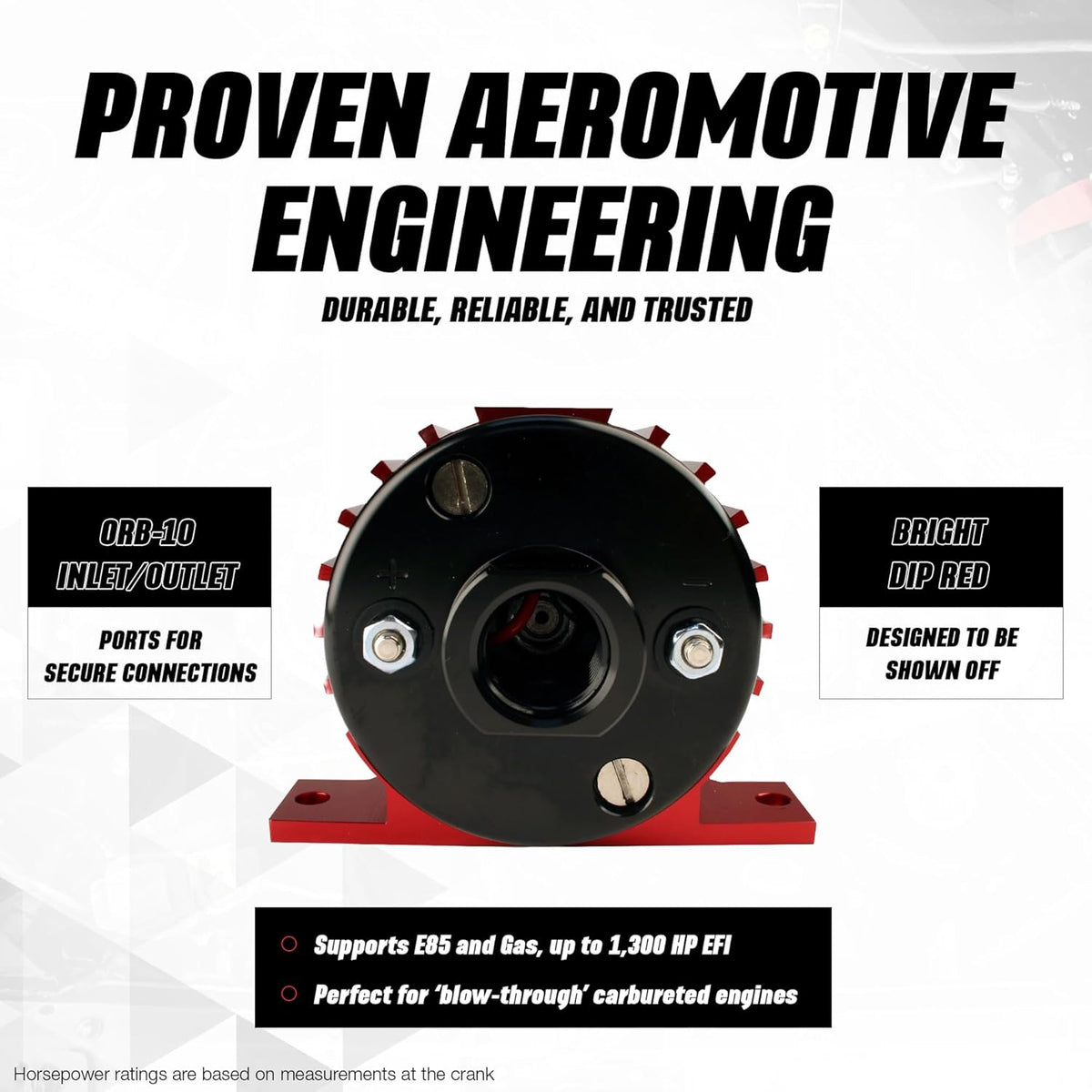 Aeromotive A1000 Fuel Pump - EFI or Carbureted Applications - 11101