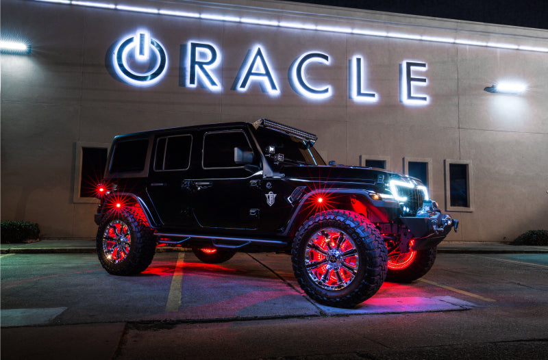 Oracle LED Illuminated Wheel Rings - ColorSHIFT Dynamic - ColorSHIFT - Dynamic SEE WARRANTY - 4215-332