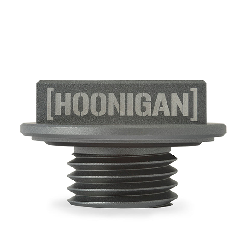 Mishimoto 87-01 Ford Mustang Hoonigan Oil Filler Cap - Silver - MMOFC-MUS1-HOONSL