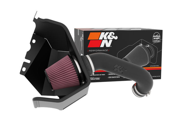 K&amp;N 2022 Jeep Wagoneer V8 5.7L Aircharger Performance Intake - 63-1589