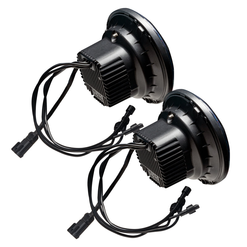 ORACLE Lighting 0718 Jeep Wrangler JK Oculus 7in ColorSHIFT BiLED Projector Headlights SEE WARRANTY - 5876-504