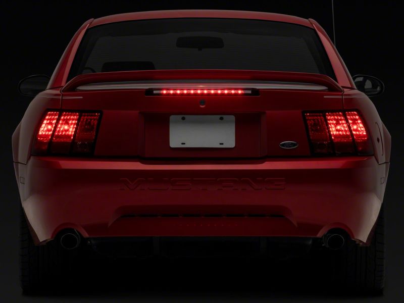 Raxiom 99-04 Ford Mustang Excluding 03-04 Cobra Axial Series LED Third Brake Light- Clear Lens - 431422