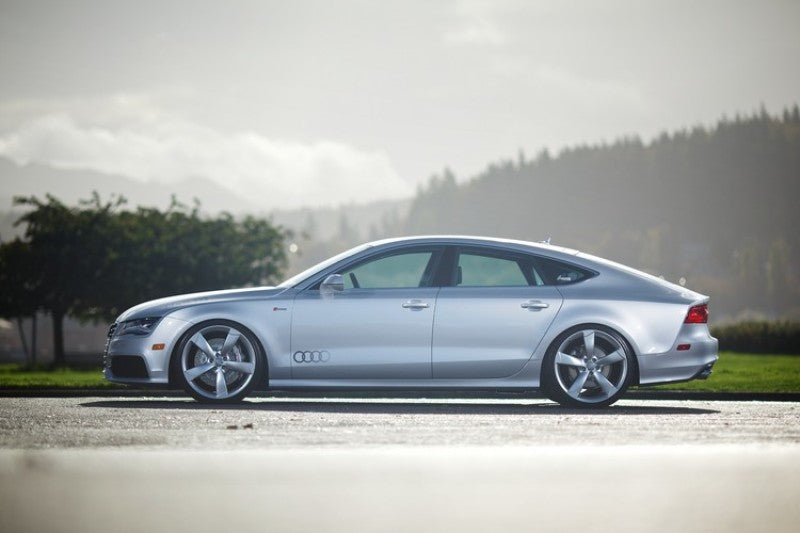 AWE Tuning Audi C7 A7 3.0T Touring Edition Exhaust - Dual Outlet Chrome Silver Tips - 3015-32070
