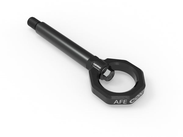 aFe 23-25 BMW M2 (G87) CONTROL Front / Rear Tow Hook - Black - 450-502004-B
