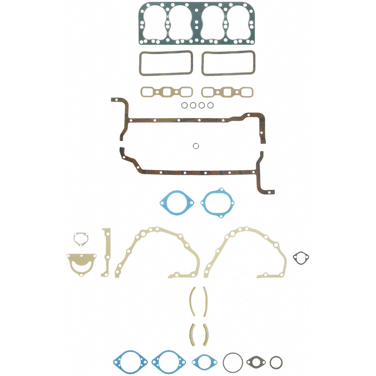 Fel-Pro FS 7277 B Engine Gasket Set - FS7277B for 1942 Ford Sedan-Delivery - front view