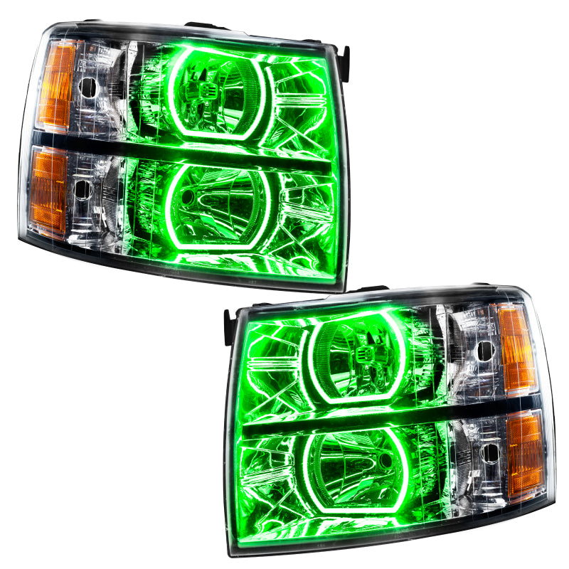 Oracle 07-13 Chevrolet Silverado SMD HL - Square - ColorSHIFT w/ BC1 Controller SEE WARRANTY - 8188-335