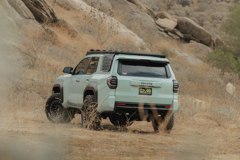 DV8 25-26 Toyota 4Runner Exterior Window Molle for DV8 Roof Rack - Driver - RRTF3-02EMD