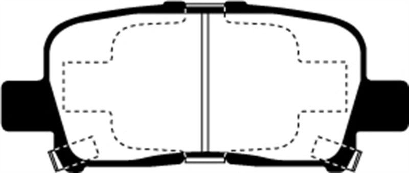 EBC 00-02 Acura MDX 3.5 Ultimax2 Rear Brake Pads - UD865