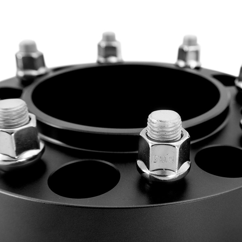 Borne Off-Road Wheel Spacers 8x165.1 116.7 50 M14 Black - BNWS-008-500BK by Borne Off-Road - detail view