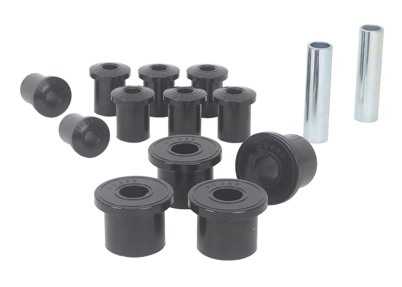 Whiteline 1981-1985 Jeep Scrambler Rear Leaf Spring &amp; Shackle Bushings - W73829