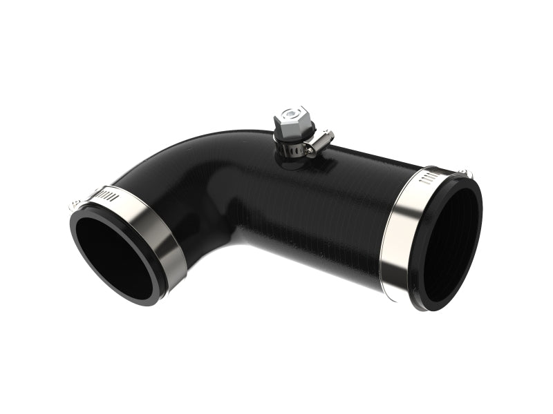 aFe BladeRunner Intercooler Hot &amp; Cold Side Tubes Combo 20-21 GM Trucks 3.0L (td) - Black - 46-20454-B