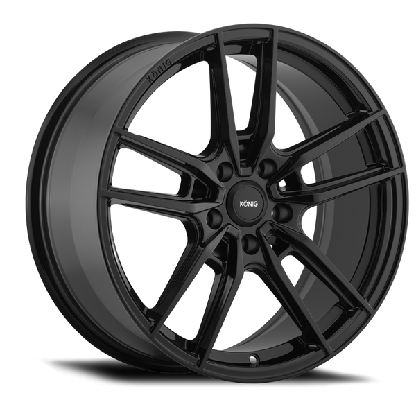 Konig Myth 17x8 5x114.3 ET43 Gloss Black - MY87514435 by Konig