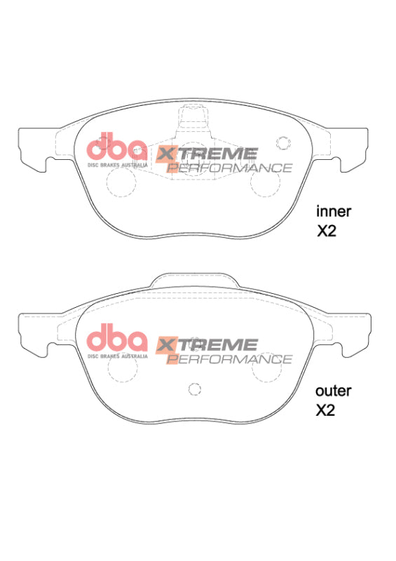 DBA 12-19 Ford Focus ST XP Performance Front Brake Pads - DB1679XP