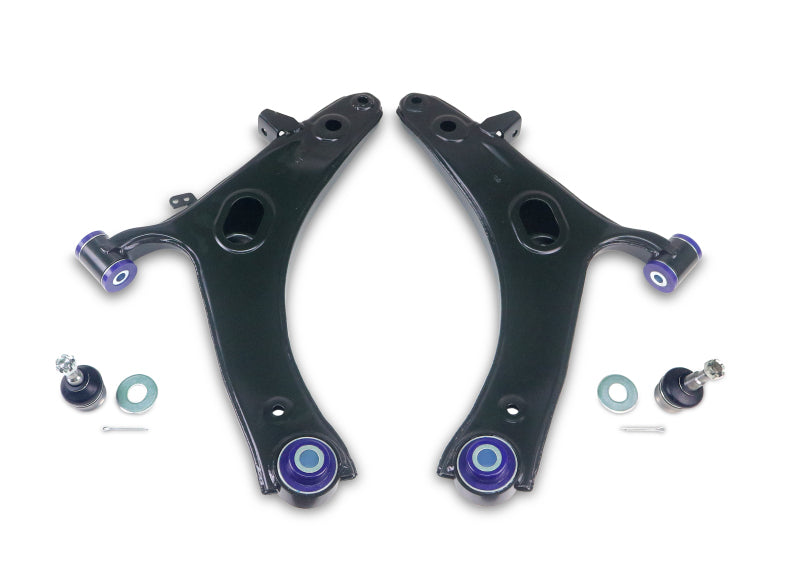 SuperPro 2013-2015 Subaru XV Crosstrek Limited Front Lower Control Arm Set w/ Bushings - TRC1150