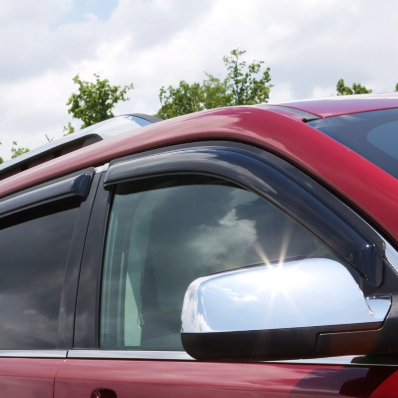 AVS 22+ Toyota Tundra CrewMax Ventvisor Outside Mount Window Deflectors 4pc - Smoke - 94888
