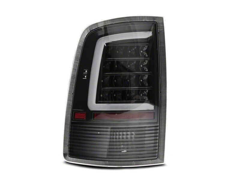 Raxiom 09-18 Dodge RAM 1500 Axial Series LED Tail Lights- Black Housing- Clear Lens - R113541 - close-up view 4