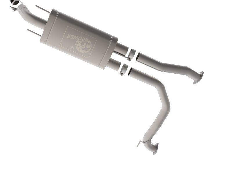 aFe Vulcan Series 3in Stnless Steel Cat-Back Exhaust w/Polished Tip Nissan Armada 25-26 V6-3.5L(tt) - 49-36143-P