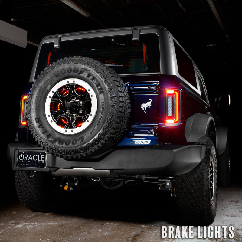Oracle Lighting 21-22 Ford Bronco Flush Style LED Taillights SEE WARRANTY - 5892-504