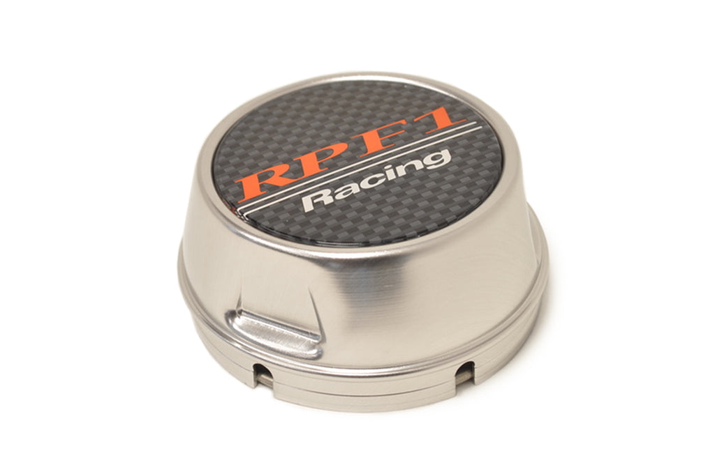 Enkei RPF1 16-18in. Silver Center Cap - A379-0000SP by Enkei - front view