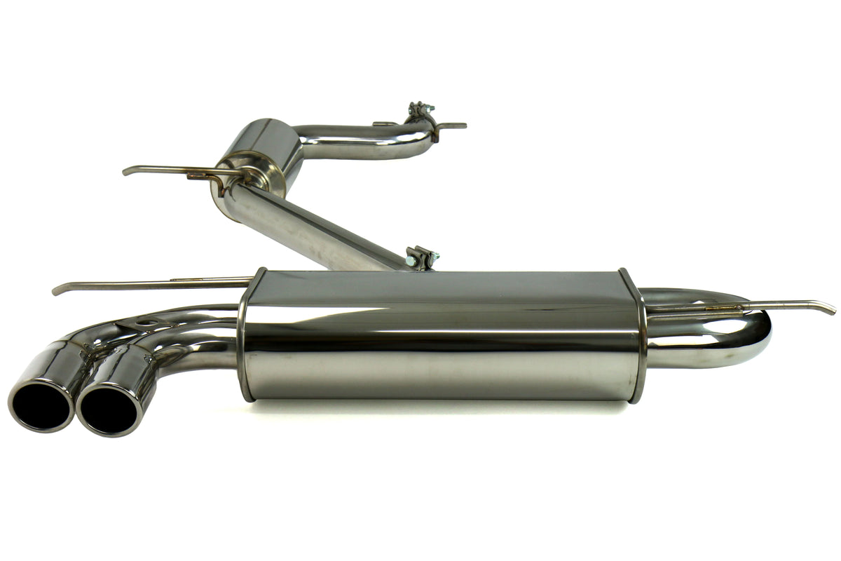 Invidia 05-08 VW Golf GTI Q300 Rolled SS Tip Cat-Back Exhaust - HS05GF5G3S