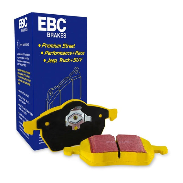 EBC 2022+ Lexus LX600 3.5TT Yellowstuff Front Brake Pads - DP42460R for 2022-2026 Lexus LX - front view