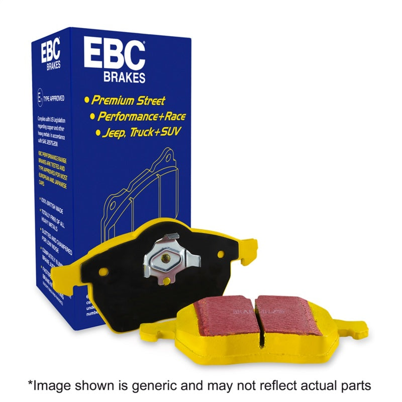 EBC 67-70 Ford Cortina 1.6 Yellowstuff Front Brake Pads - DP4106R