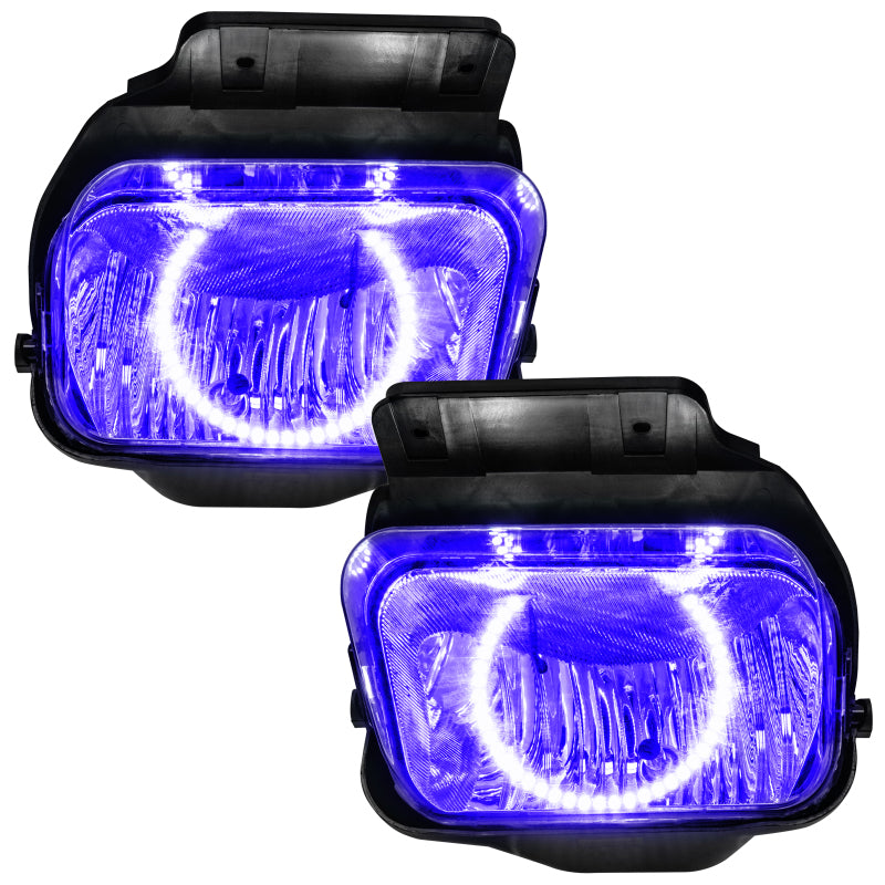 Oracle Lighting 03-06 Chevrolet Silverado Pre-Assembled LED Halo Fog Lights -UV/Purple SEE WARRANTY - 8900-007