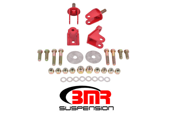 BMR 79-04 Fox Mustang Rear Coilover Conversion Kit w/o Control Arm Bracket - Red - CCK009R for 1979-2004 Ford Mustang