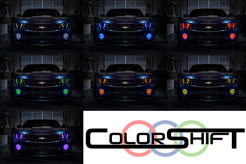 Oracle Chevrolet Camaro RS 10-13 Halo Kit - ColorSHIFT w/o Controller SEE WARRANTY - 2641-334