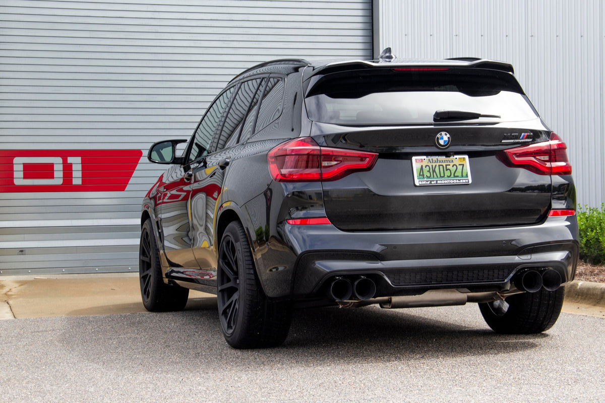 Dinan - Free Flow Axle-Back Exhaust - 2020-2025 BMW X3M/X4M - D660-0086-BLK