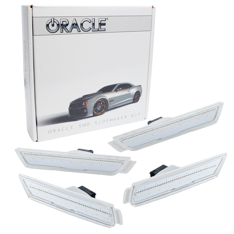 Oracle 10-15 Chevrolet Camaro Concept Sidemarker Set - Clear - No Paint SEE WARRANTY - 3101-019