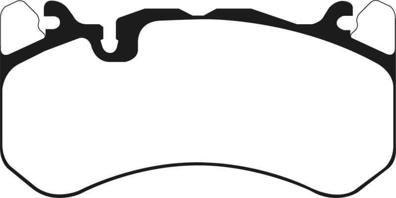 EBC 13-14 Audi RS7 4.0TT (w/Cast Iron Rotors &amp; Trapezoid Weights) Bluestuff Front Brake Pads - DP52081NDX