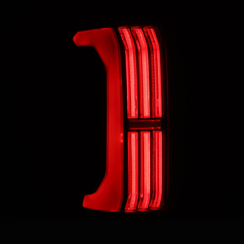 AlphaRex 24-25 Toyota Tacoma NOVA-Series LED Prismatic Tail Lights - Alpha-Black - 679030