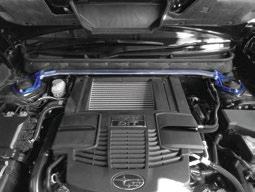 Cusco 09+ Subaru Legacy BR9 Type OS Front Strut Bar - 687 540 A for 2010-2013 Subaru Legacy - front view
