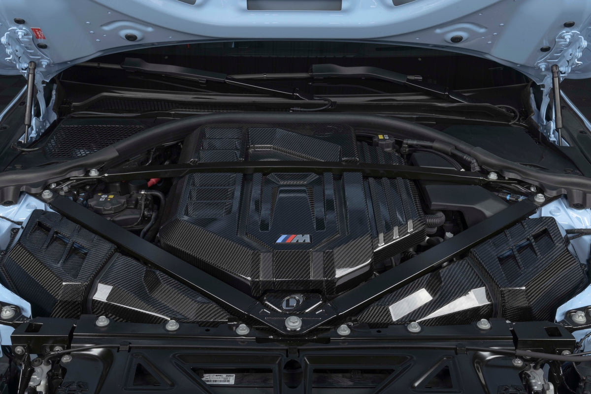 Dinan - Gloss Carbon Fiber Engine Cover - 2021-2026 BMW M2/M3/M4 - D590-0005